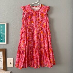 Jcrew Crewcuts | Red and Pink and Orange Ruffled Tiered Sundress